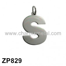 ZP829 - Small Letter "S" Zipper Puller 